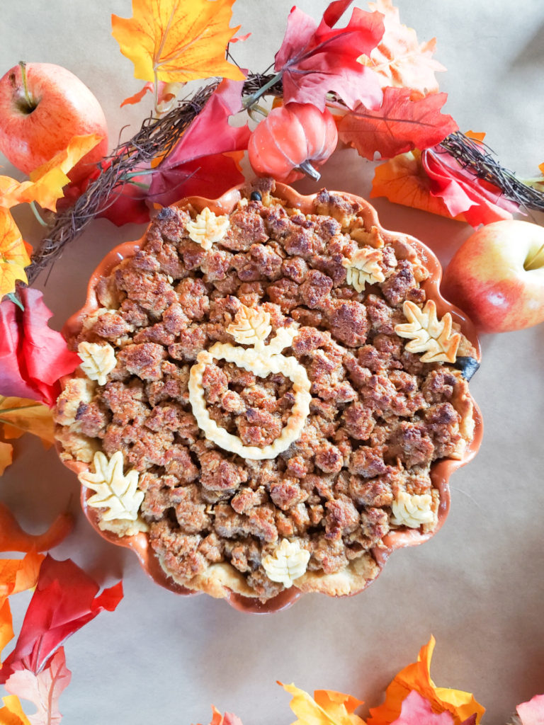 Apple Pie with Brown Butter Crumble